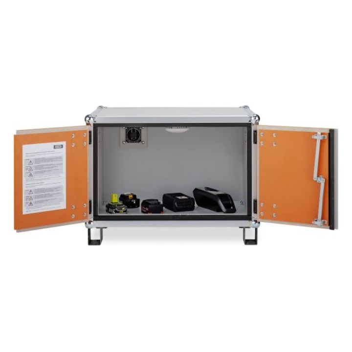 Armoires anti-feu batteries Eco lockEX, avec pieds Cemo