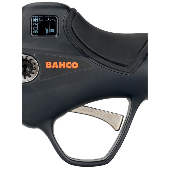 Sécateur électrique sans fil à batterie Bahco BCL226 avec 2 batteries, chargeur et accessoires