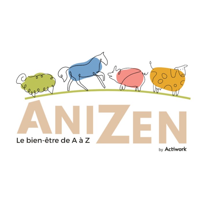 Brosse animale AniZen en C murale Actisweep