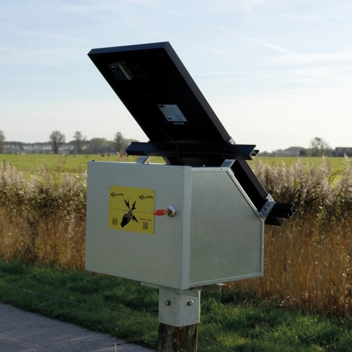 Boîtier électrificateur solaire anti-effraction MBS400 Gallagher - Prêt à l'emploi