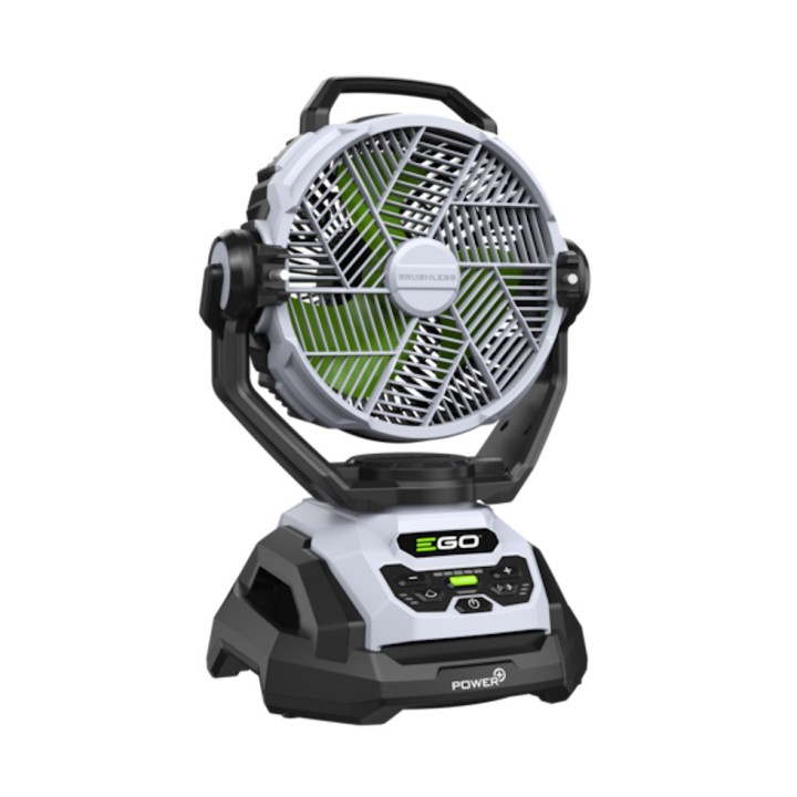 Ventilateur brumisateur FN1000E EGO 25 cm Bluetooth - Sans batterie ni chargeur