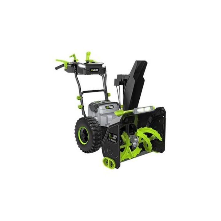 Fraise à neige électrique autopropulsée bi-étagée SNT2400E EGO - 61 cm - Sans batterie ni chargeur