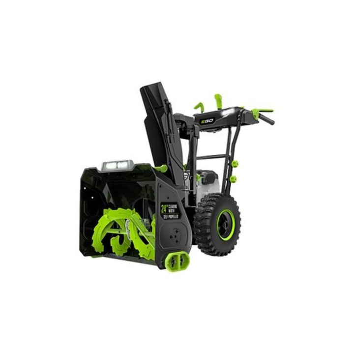 Pack EGO Fraise à neige électrique autopropulsée bi-étagée SNT2400E EGO - 61 cm + 2 Batteries 7,5 Ah + 2 Chargeurs rapides