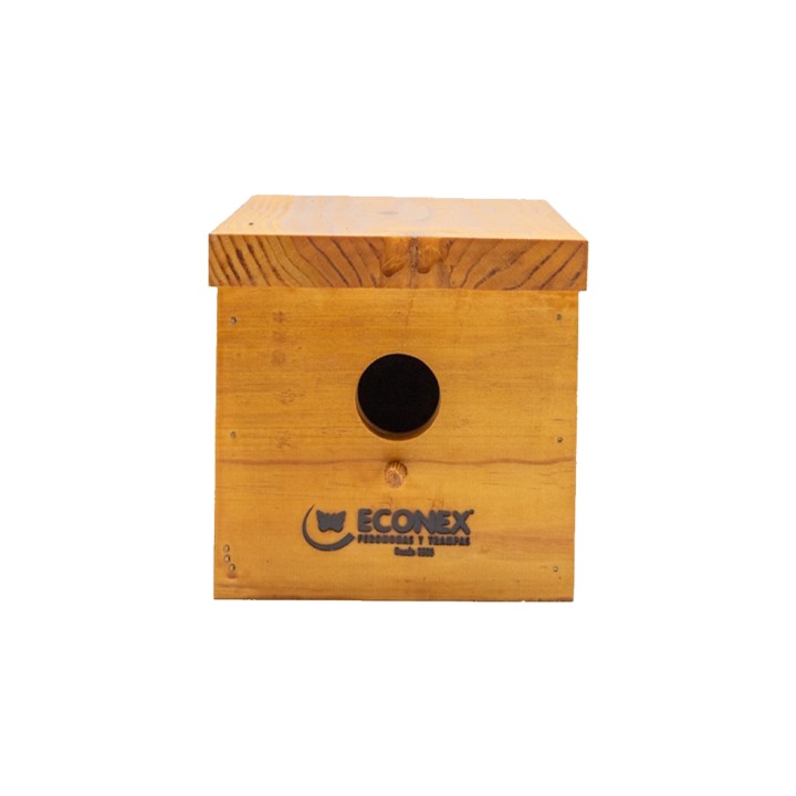 Nichoir petite taille pour oiseaux en bois massif