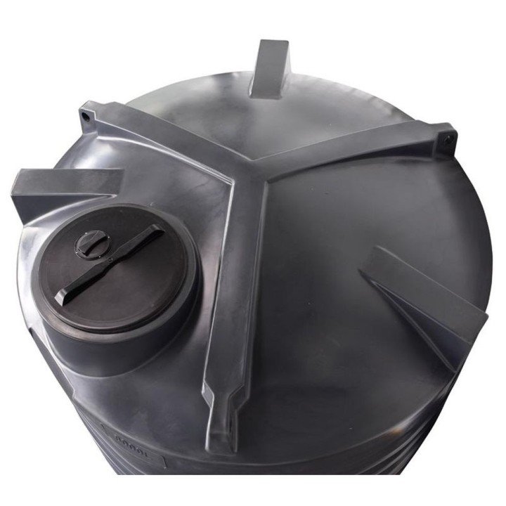 Cuve de stockage d'eau aérienne 15000 L PEHD, Ø 2,39 m La Gée