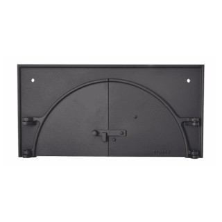 Façade Noire avec porte pour Four Ephrem Authentique Pro
