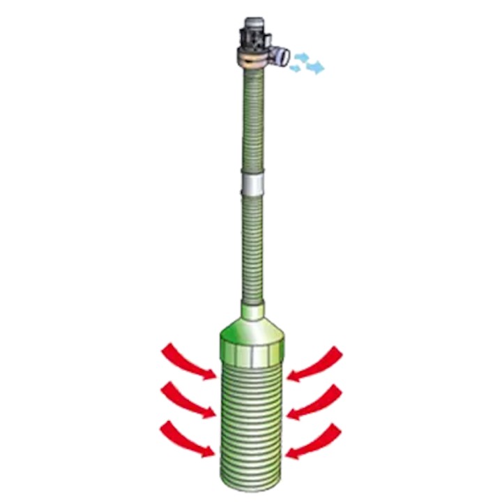 Ventilateur PV400 triphasé 2,2 kw Polycool - Soufflerie céréales