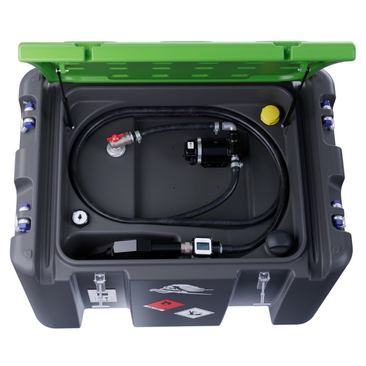 Cuve gasoil mobile TruckMaster Kingspan 440 L, sans compteur, 50 L/min 12 V