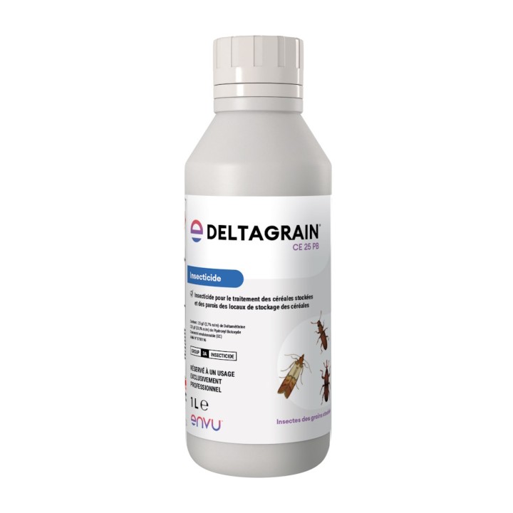 Insecticide DELTAGRAIN® CE 25 PB traitement des locaux de stockage et des grains