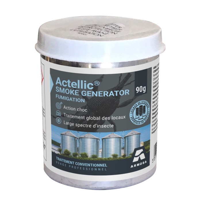Fumigène insecticide ACTELLIC® SMOKE GENERATOR traitement des locaux vides - 90gr. Armosa