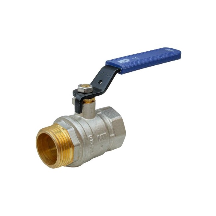 Vanne laiton 3/4" M/F - PN 25 - 1/4 de tour