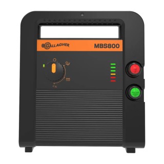 Électrificateur MBS800 Gallagher - mixte 230 V / 12 V / Solaire
