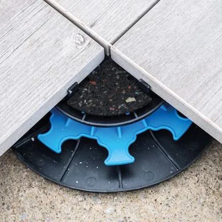 Gomme acoustique Essentiel Jouplast pour Plot Terrasse Dalle, paquet de 20 unités