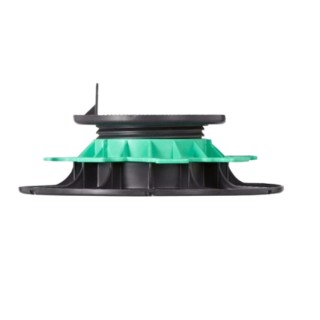 Plot Terrasse Bois ou Composite Réglable Hauteur 50-80 mm Gamme Essentiel Jouplast, paquet de 11 unités