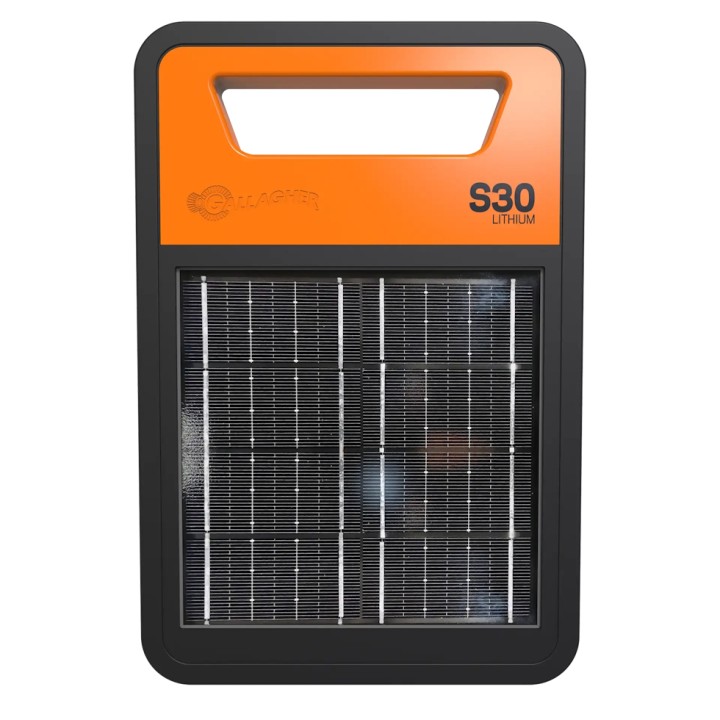 Électrificateur solaire S30 avec batterie lithium Gallagher
