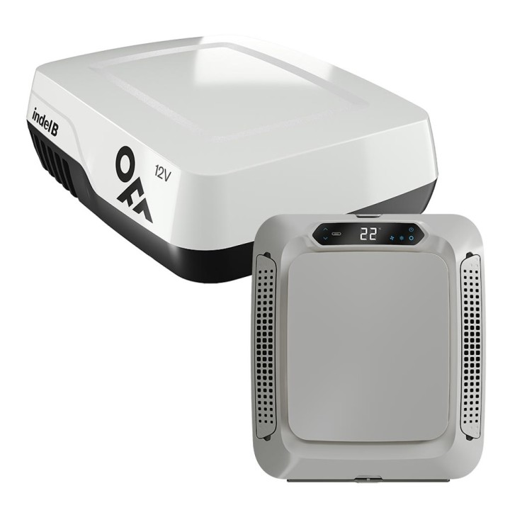 Climatiseur de toit Plein-Aircon 12V indel B, pour camping-cars et motorhomes semi-intégrés