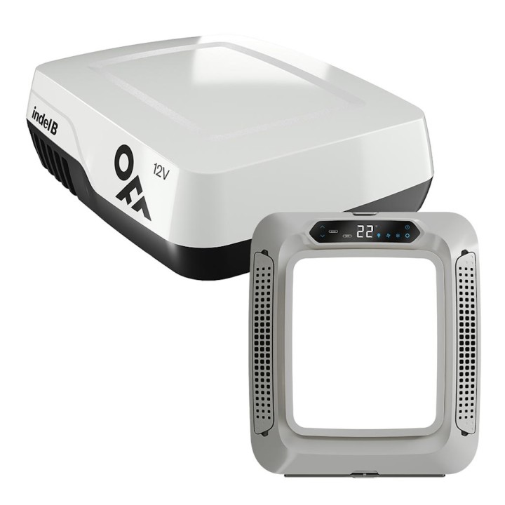 Climatiseur de toit Plein-Aircon 12V indel B, pour camping-cars et motorhomes semi-intégrés