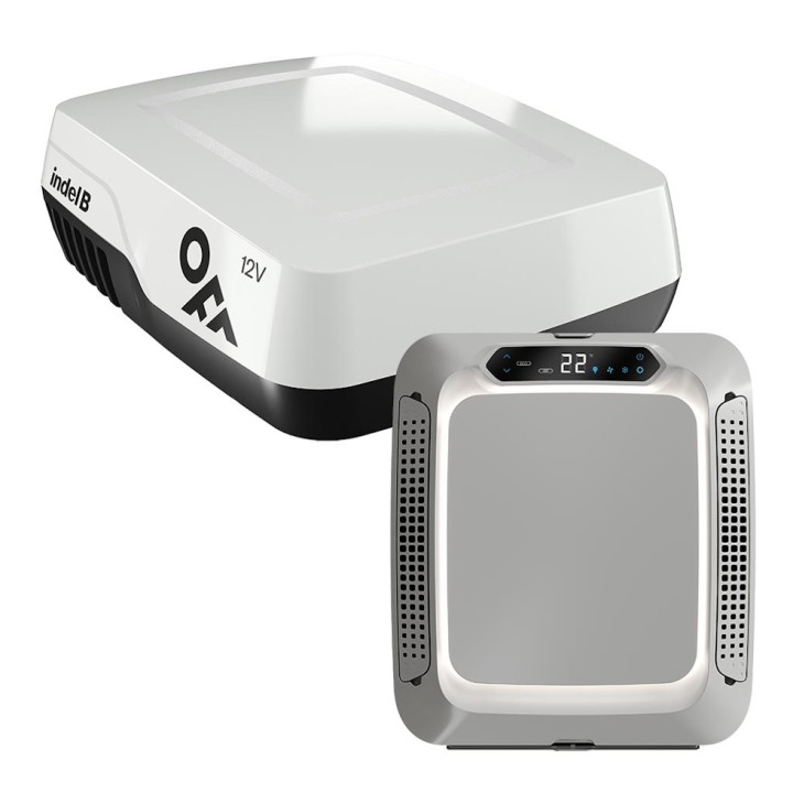 Climatiseur de toit Plein-Aircon 12V indel B, pour camping-cars et motorhomes semi-intégrés