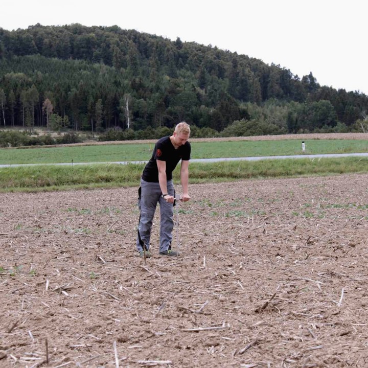 Testeur compactomètre pénétromètre de sols agricoles