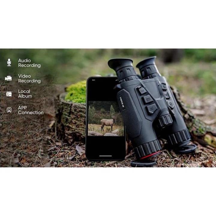 Jumelles de vision thermique Habrok 4K HQ35L - HIKMICRO