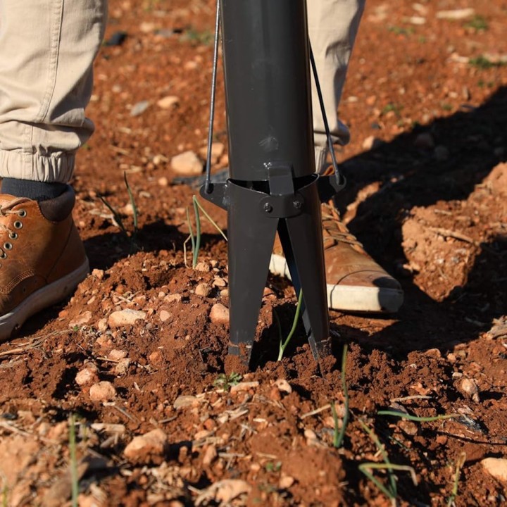 Plantoir manuel bulbes et légumes Pulmiplant Kamikaze avec pointe renforcée