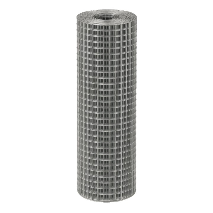 Grillage soudé Agrillage, maille carrée 20x20 mm, hauteur 100 cm, longueur 25 m