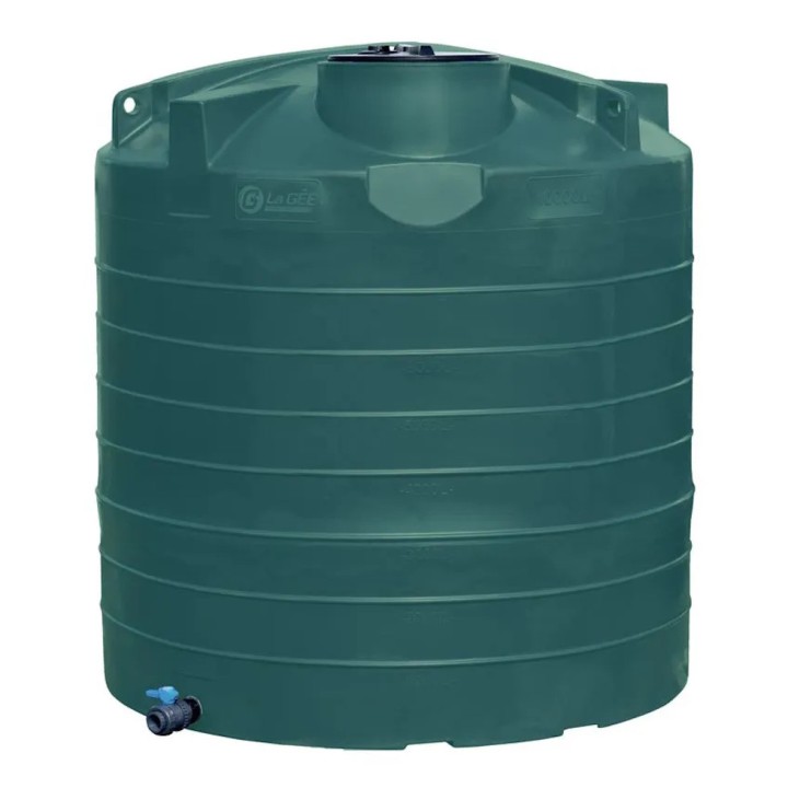 Cuve de stockage verticale d'engrais liquide 10000 L, Ø2, 39 m La Gée
