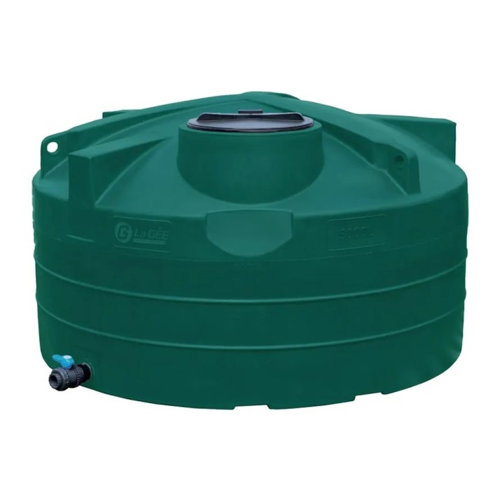 Cuve de stockage verticale d'engrais liquide 8000 L, Ø2, 39 m La Gée