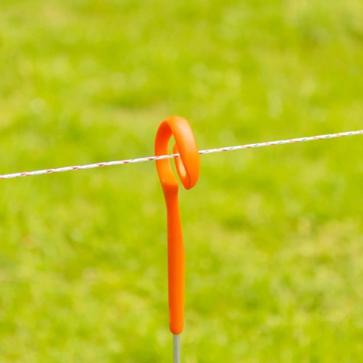 Fil conducteur clôture Vidoflex 12 TurboLine Plus blanc long. 400 m Gallagher