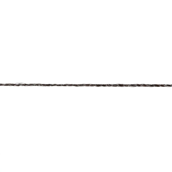 Fil conducteur clôture Vidoflex 3 PowerLine marron long. 100 m Gallagher