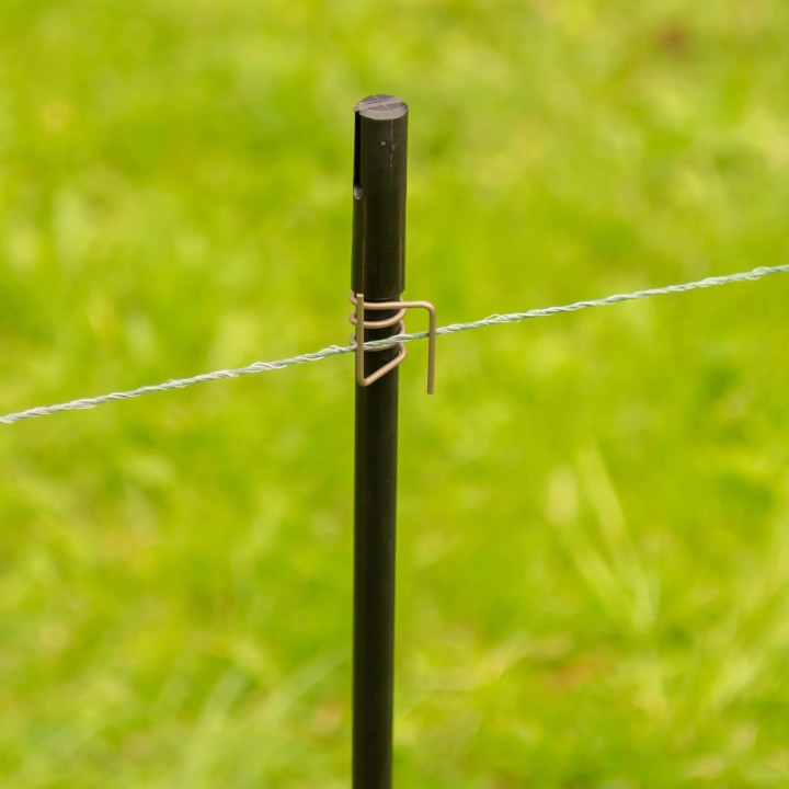 Fil conducteur clôture Vidoflex 3 PowerLine vert long. 100 m Gallagher