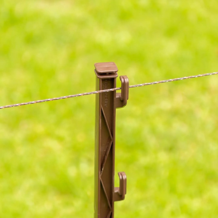 Fil conducteur clôture Vidoflex 9 Turboline Plus terra long. 400 m Gallagher