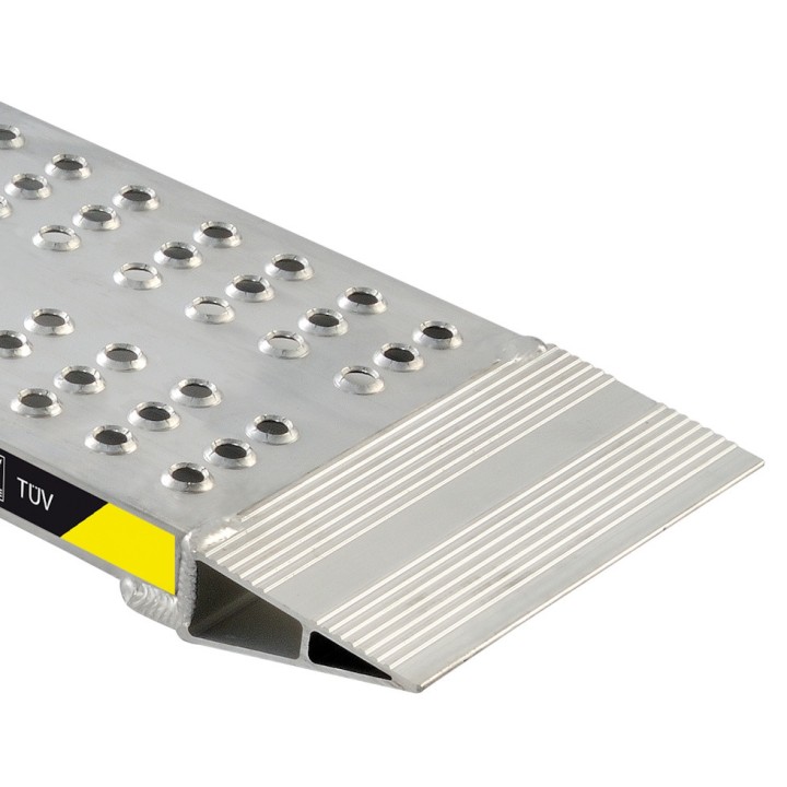 Rampe de chargement fixe aluminium 2 m, capacité chargement max. par paire 1250 kg