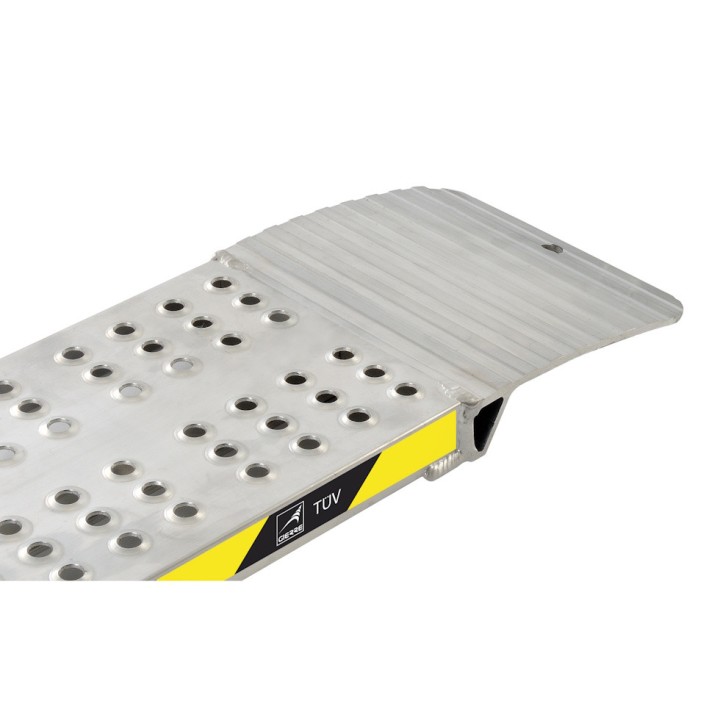 Rampe de chargement fixe aluminium 2 m, capacité chargement max. par paire 1250 kg