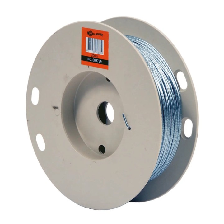 Fil d'acier tressé diam 1,5 mm Gallagher