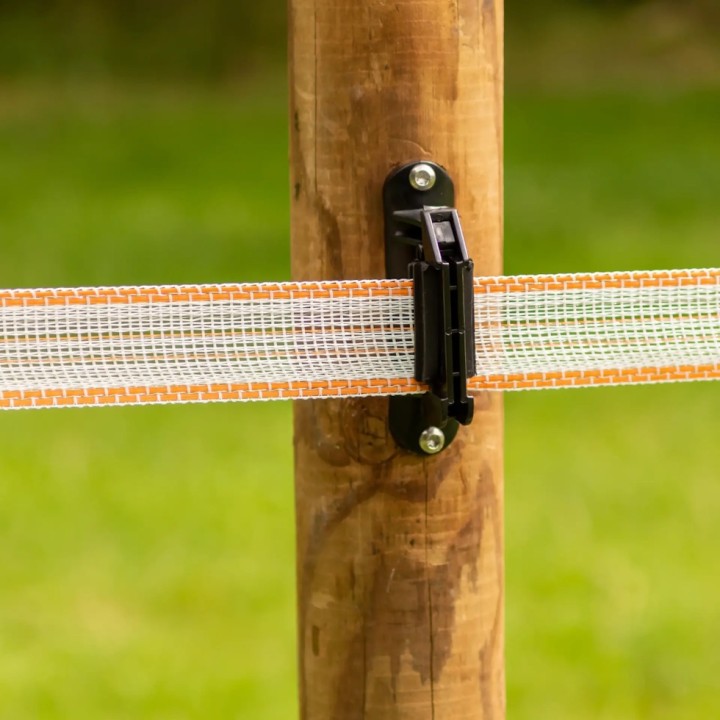 Ruban conducteur blanc Turboline diam. 40 mm, long. 200 m Gallagher