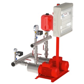 Surpresseur incendie RIA S11 INC MXH804 Calpeda - 400 V, 8 m³/h, 3,7 bar