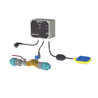 Coffret de gestion KEDV AUTO40 FB calpeda, eau de pluie / eau de ville, débit max. 10 m3/h