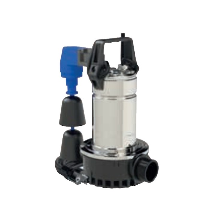 Pompe GM 10-8 GFA Mono Calpeda, de drainage, 230 V, sortie horizontale avec flotteur magnétique réglable