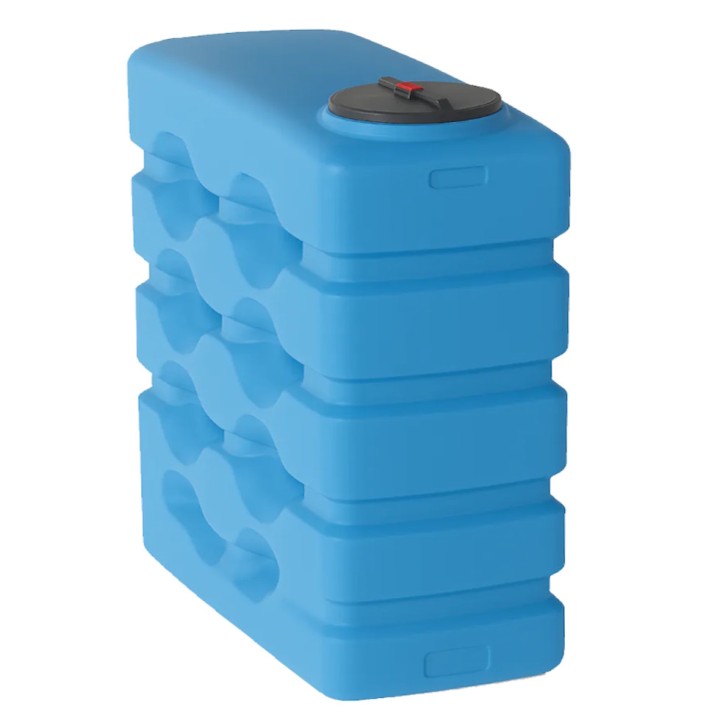 Cuve de stockage eau de pluie, aérienne CP 1000 Calppeda avec couvercle