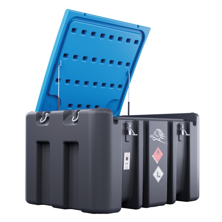 Cuve gasoil & AdBlue mobile TruckMaster Combo 970L Kingspan, compteur Piusi K24, 50 L/min 12 V