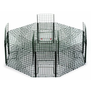 Piège cage octogonale, Ø 100 x 30 cm