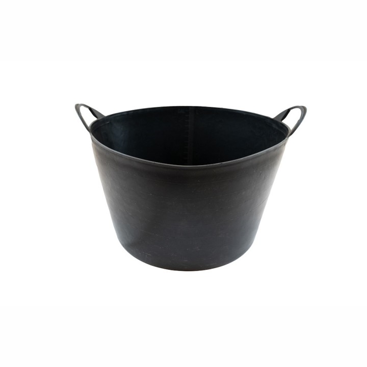 Seau panier flexible 65 L noir recyclé