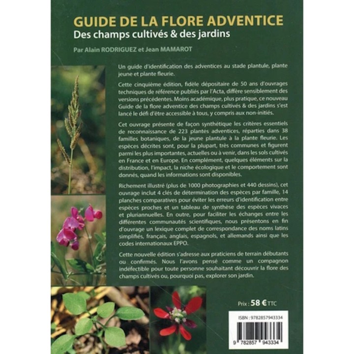 Guide de la flore adventice - 5 ème édition