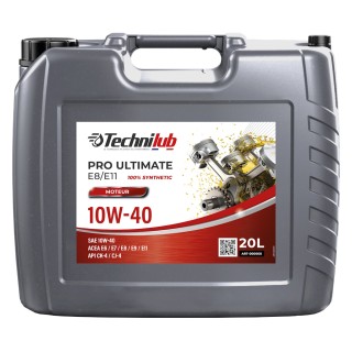 Huile moteur PRO ULTRA E6 E9 10W-40 - Bidon 20 L