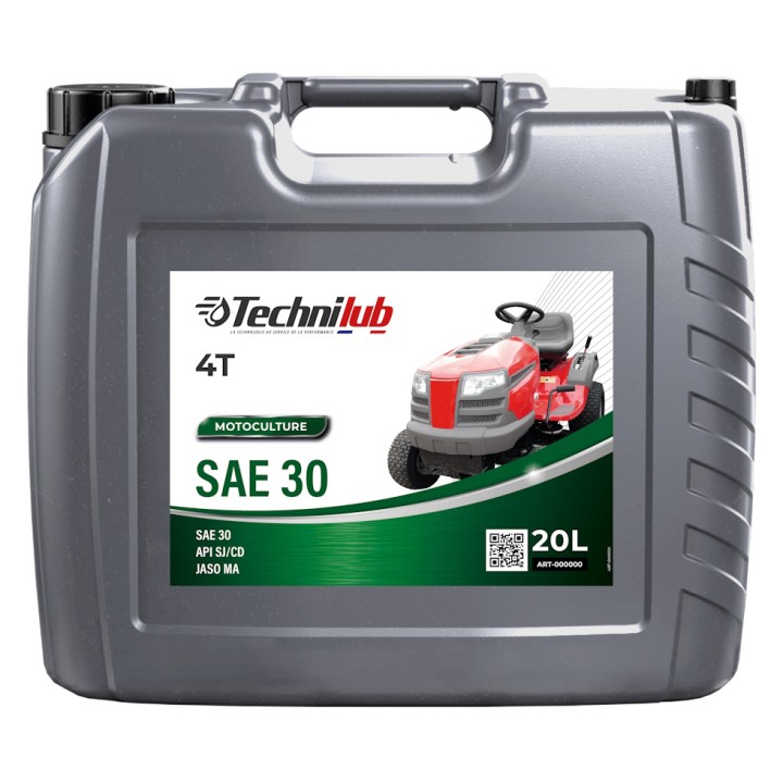 Huile 4T SAE 30 - Bidon 20 L
