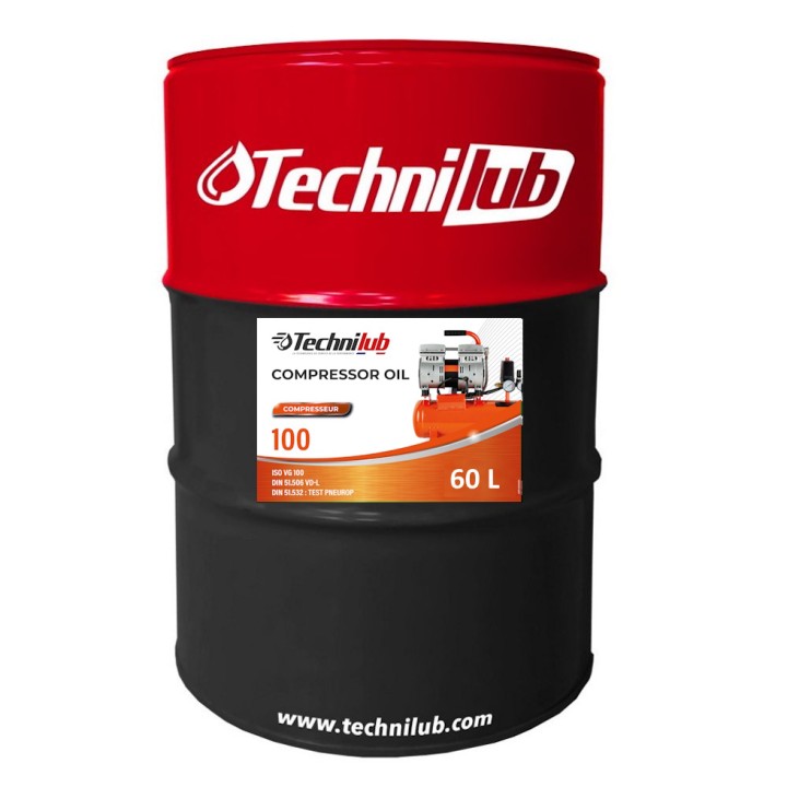 Huile COMPRESSOR OIL 100 - Fût 60 L