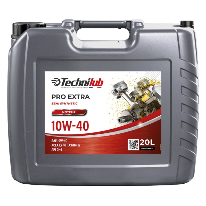 Huile moteur PRO EXTRA 10W-40 - Bidon 20 L