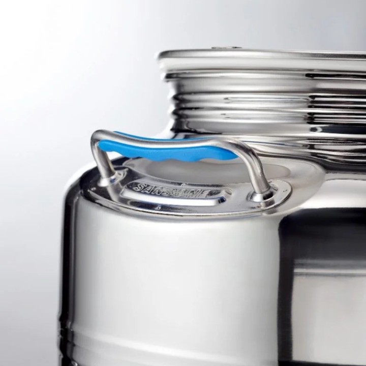 Fût inox alimentaire soudé, 50 L
