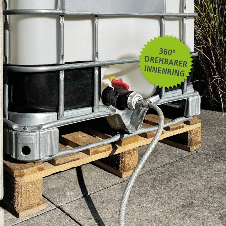 Kit GEKA plus adaptateur IBC, S60x6, a. raccord à l'équipement